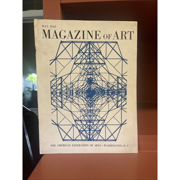 Vintage May 1946 MAGAZINE OF ART: The American Federation of Arts - Picture 1 of 3